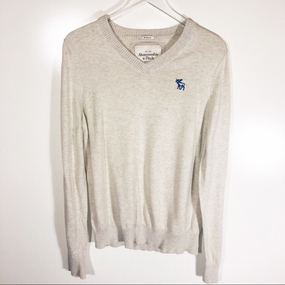Abercrombie & Fitch Other - [Abrcrombie & Fitch] Gray Muscle Sweater X-Large
